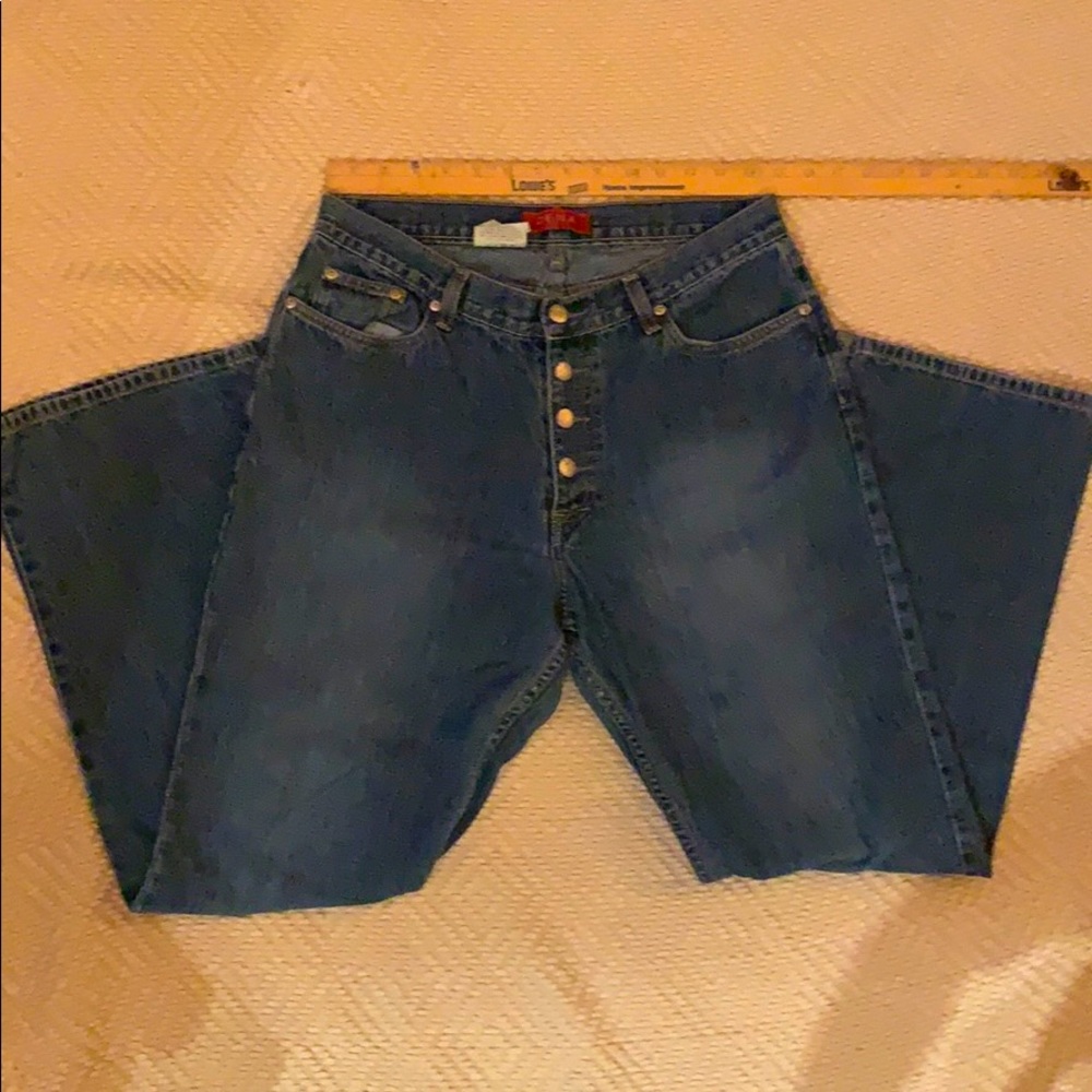 Zena Vintage Button-Fly Jean